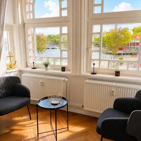 Fewo1846 - Strandkoje - Elegante Altbauwohnung Mit Hafenblick Fuer Max 5 Personen Lejlighed *