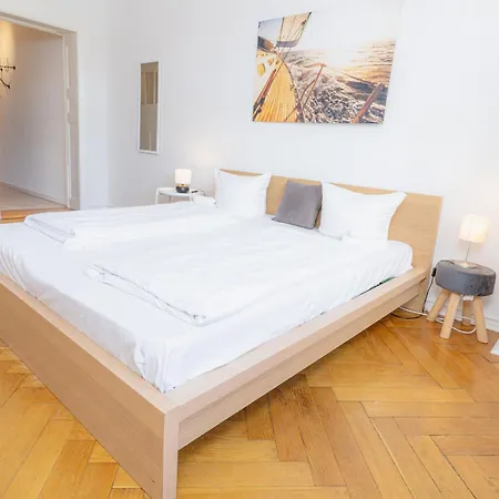 Fewo1846 - Strandkoje - Elegante Altbauwohnung Mit Hafenblick Fuer Max 5 Personen Lejlighed *